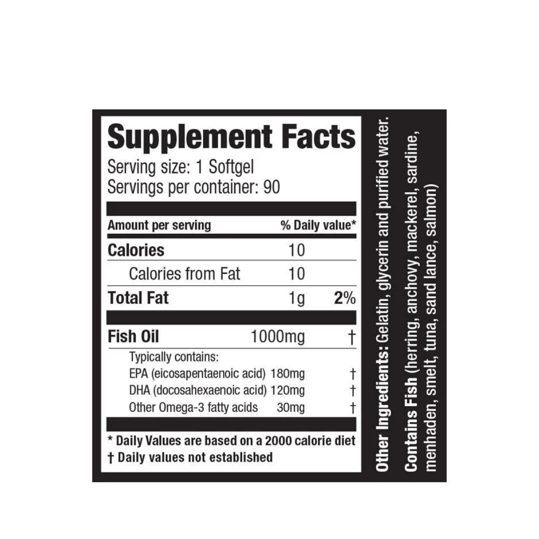 Ultimate Nutrition – Platinum Series Omega 3 (1000 mg)