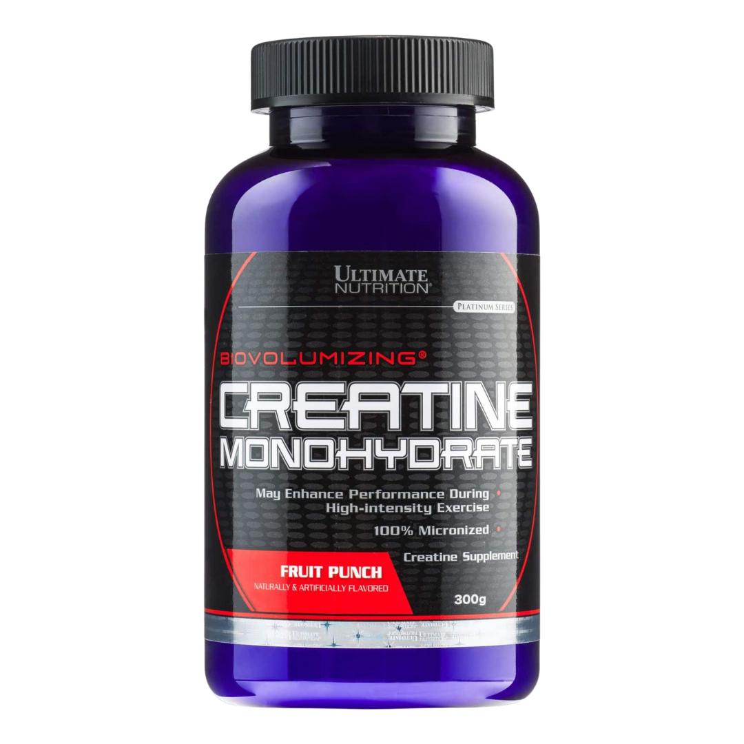 Ultimate Nutrition Biovolumizing Creatine Monohydrate (300 g) – Fruit Punch