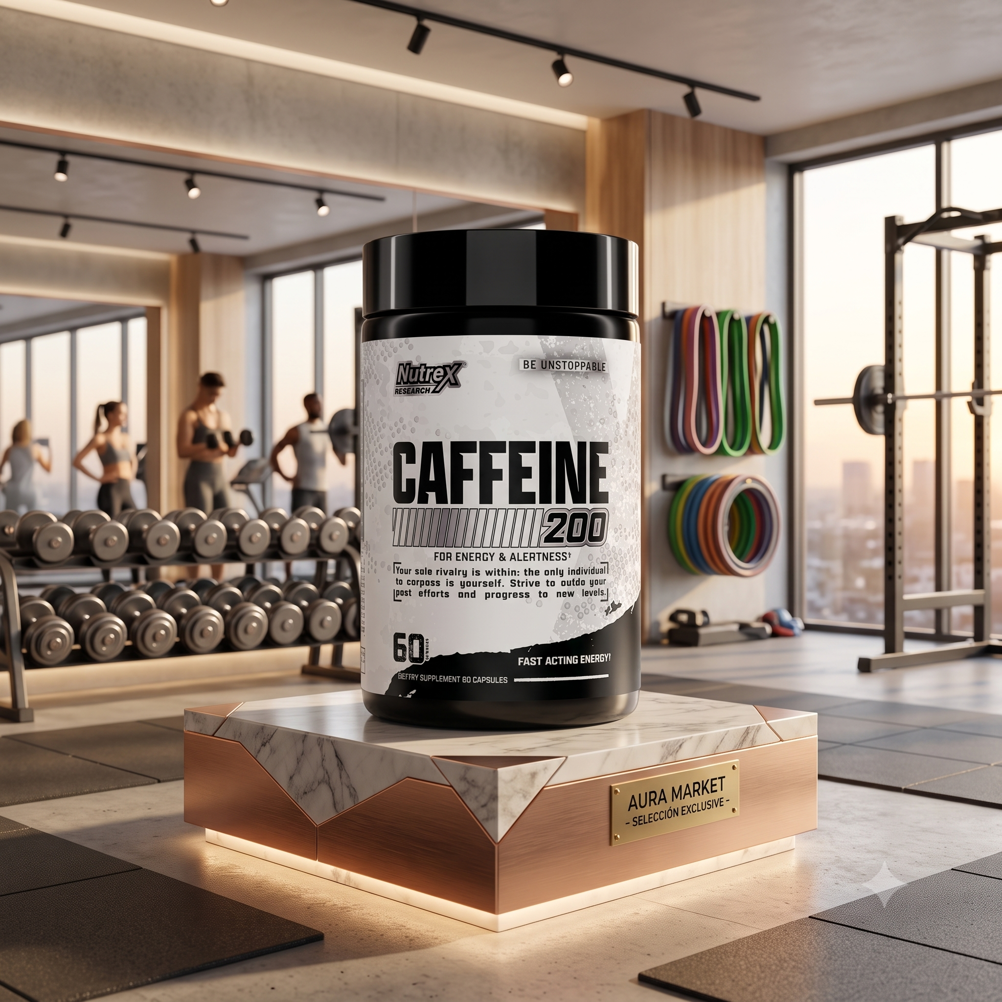 Nutrex Caffeine 200 (60 Cápsulas)