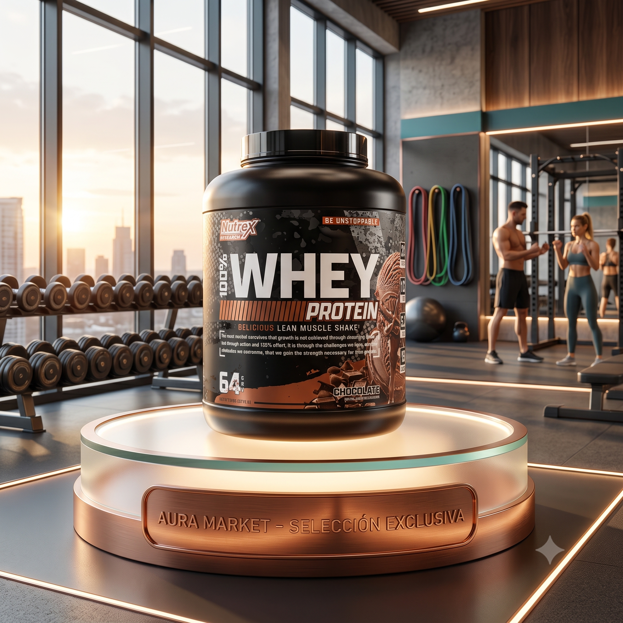 Nutrex 100% Whey Protein (5 lbs / 67 Servicios) – Chocolate