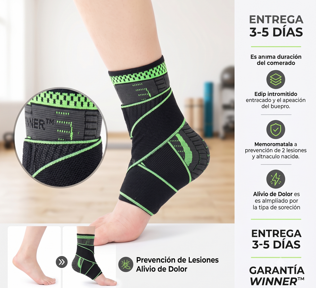 Tobillera de Compresión con Velcro Winner™