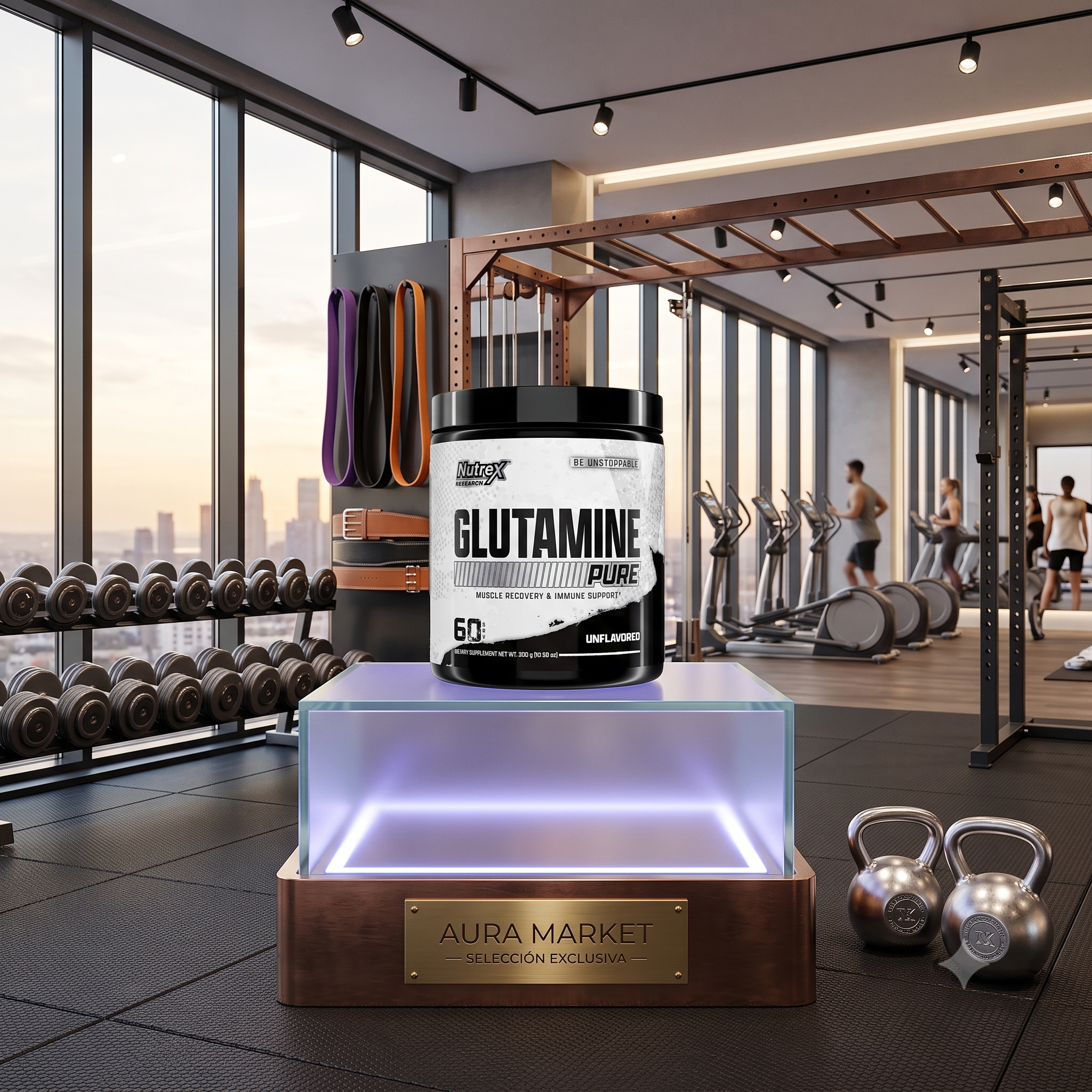 Nutrex Glutamine Pure (300 g / 60 Servicios)