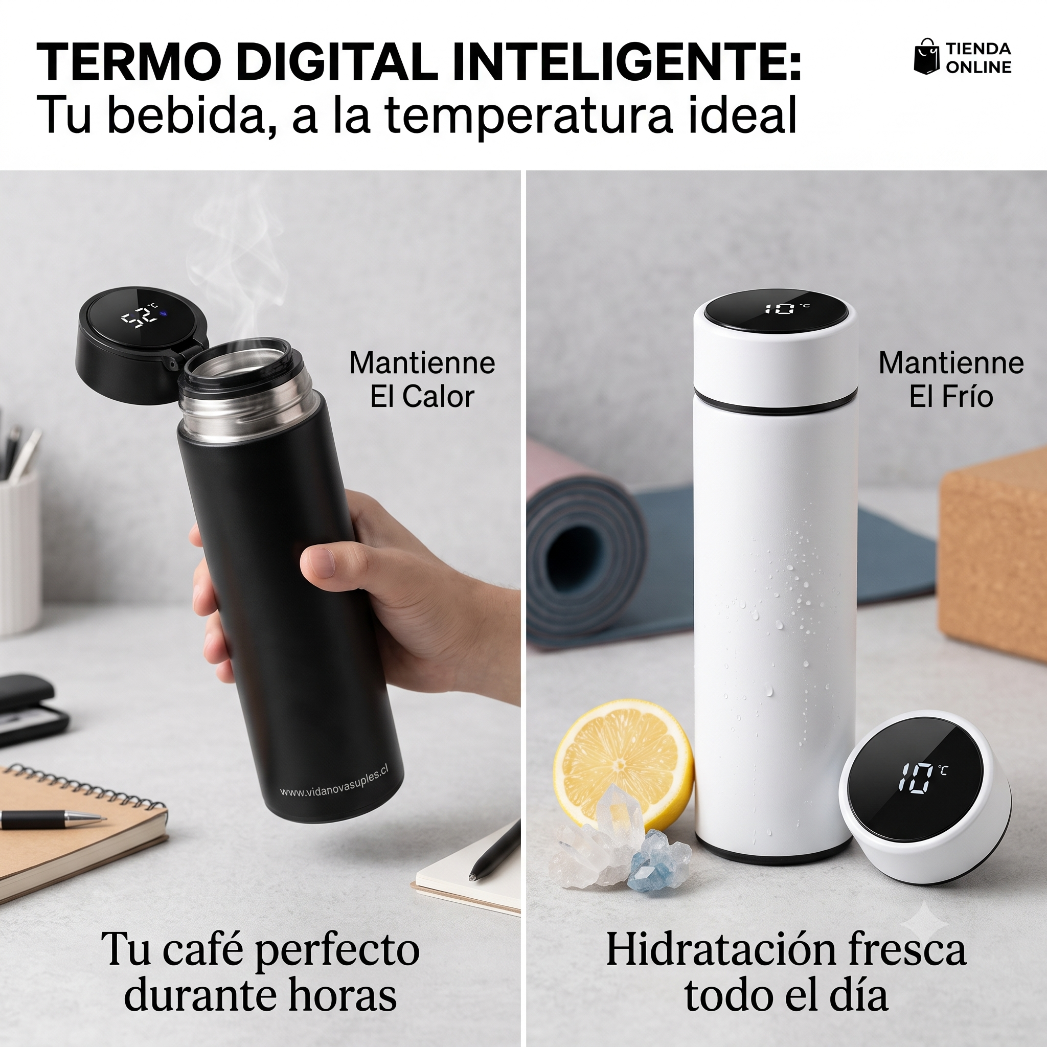 Termo Digital Inteligente (Pack x2)